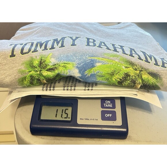 Tommy Bahama Doubles Mens XXL Short Sleeve Gray‎ Graphic T-Shirt - Picture 8 of 8